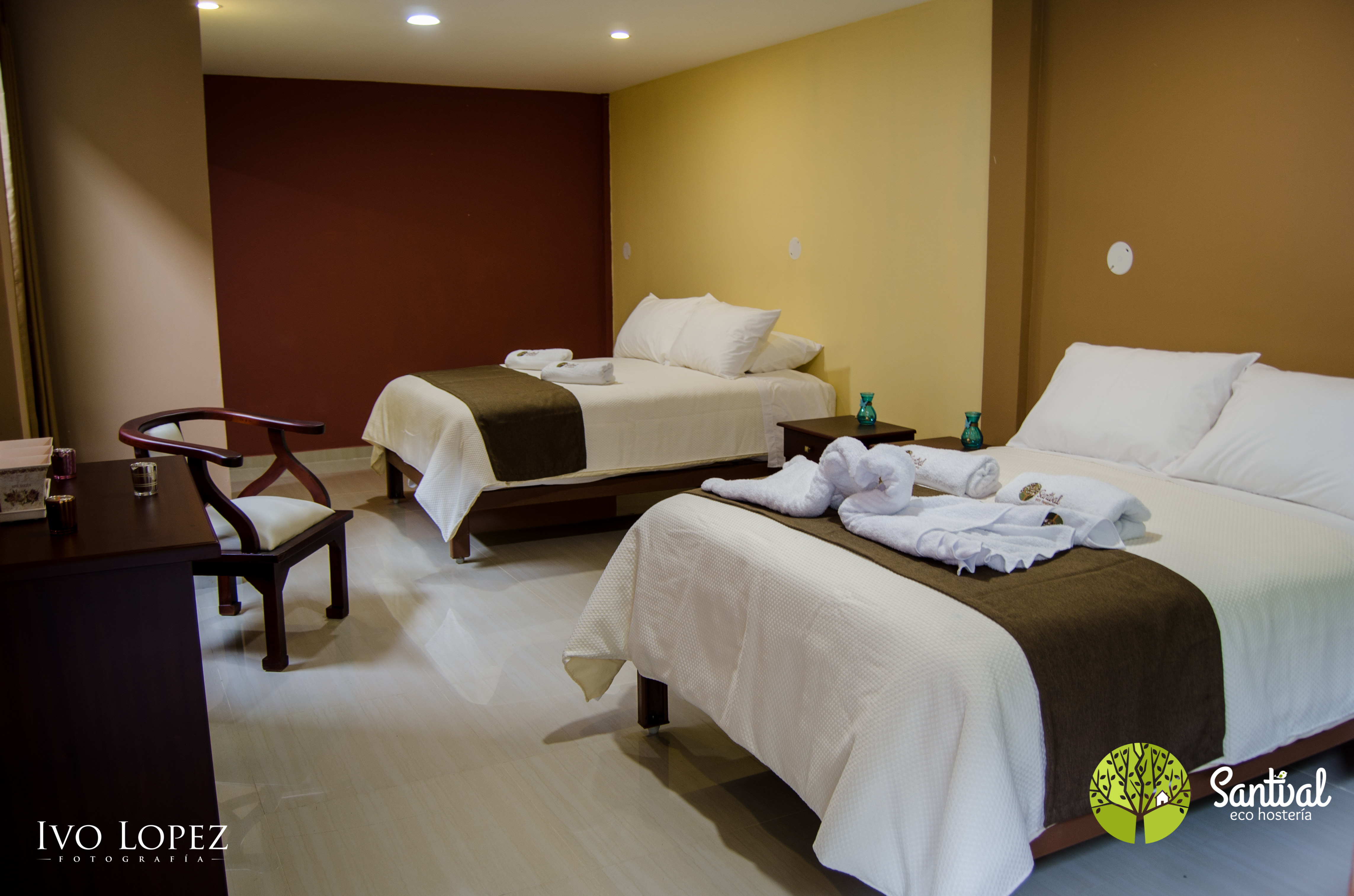 Habitación Cuádruple — Santval Lodge